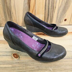 MERRELL Mary Jane Wedge Heel Shoes